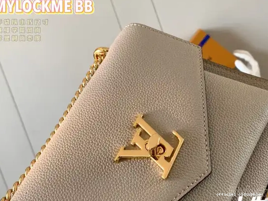 Official oldcobbler CHAIN VUITTON MYLOCKME LOUIS BAG 0529